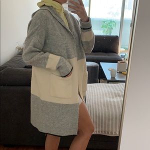 Hooded long cardigan!